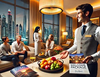 A guide to welcoming and serving guests: Effective methods for creating a first-class experience for tenants in Dubai, from key meeting points to providing information on local attractions and services.